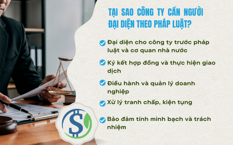 Tại sao công ty cần người đại diện pháp luật?