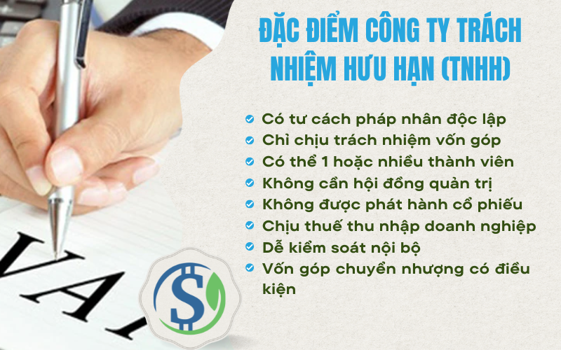 Đặc điểm Công ty Trách nhiệm hữu hạn (TNHH) - Công ty TNHH là gì?