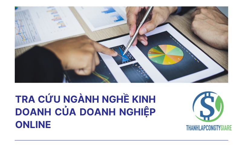 Tra cứu ngành nghề kinh doanh của doanh nghiệp online