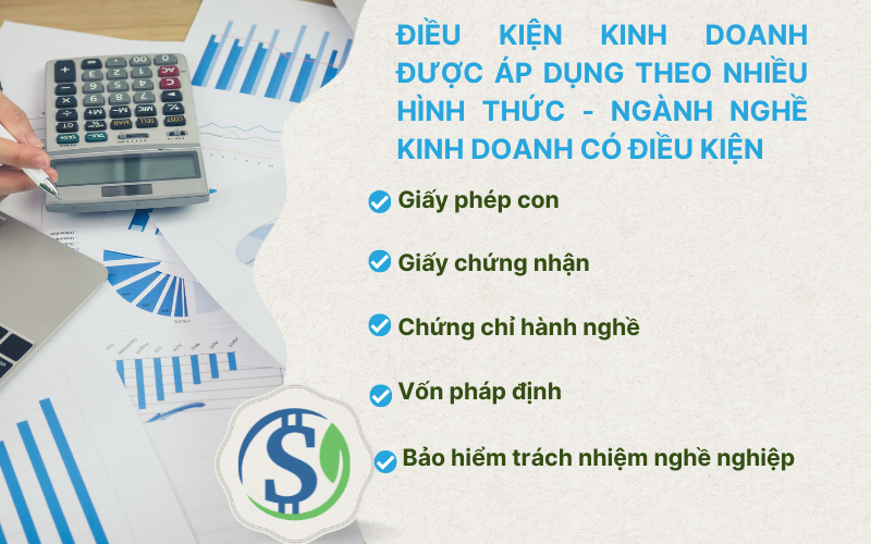 Điều kiện kinh doanh được áp dụng theo nhiều hình thức - Ngành nghề kinh doanh có điều kiện