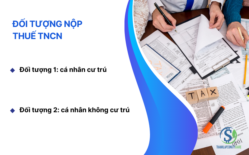 Đối tượng nộp thuế TNCN - Thuế TNCN là gì