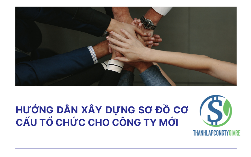 Hướng dẫn xây dựng sơ đồ cơ cấu tổ chức cho công ty mới