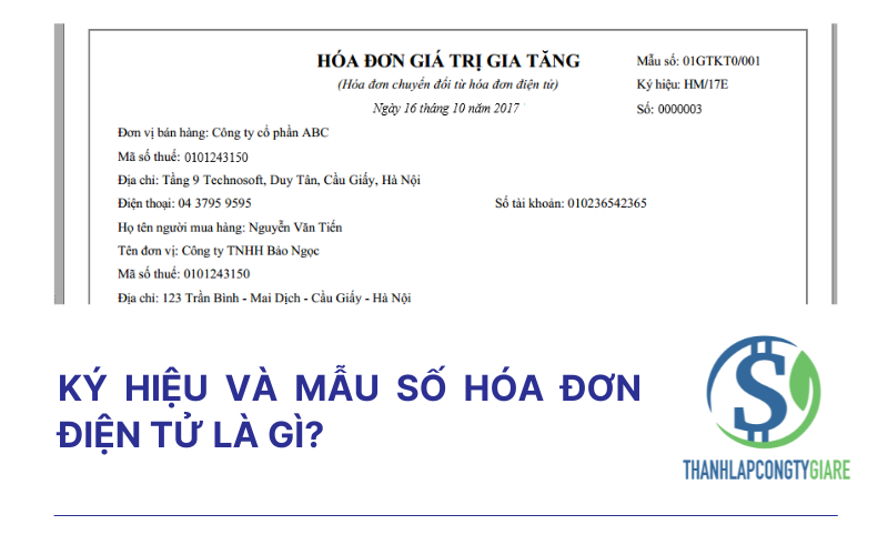 Ký hiệu và mẫu số hóa đơn điện tử là gì?