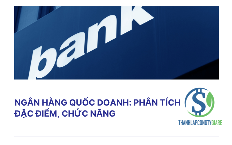 Ngân hàng quốc doanh: phân tích đặc điểm, chức năng