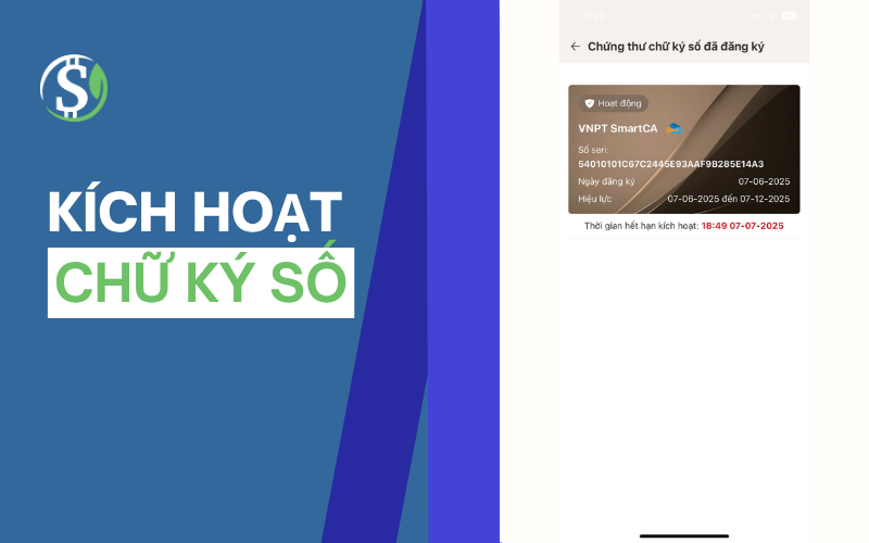 Kích hoạt chữ ký số - Chữ ký số cá nhân Kích hoạt chữ ký số - Chữ ký số cá nhân