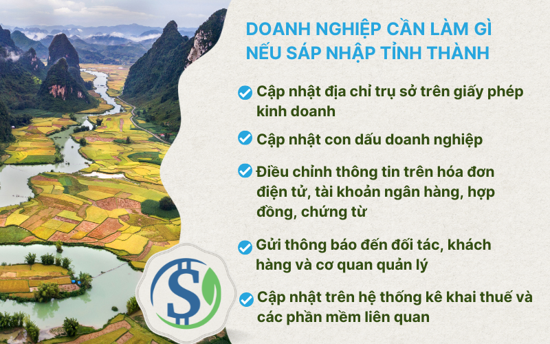 Doanh nghiệp cần làm gì nếu sáp nhập tỉnh thành