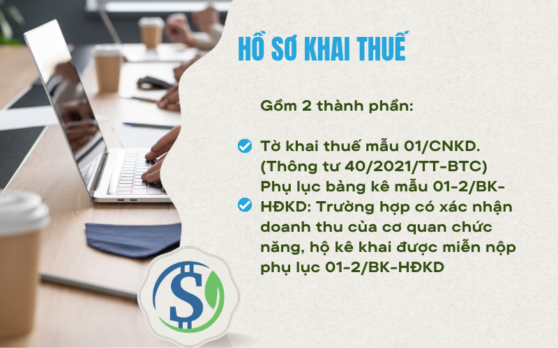 Hồ sơ khai thuế - khai thuế hộ kinh doanh, cá nhân kinh doanh Hồ sơ khai thuế - khai thuế hộ kinh doanh, cá nhân kinh doanh