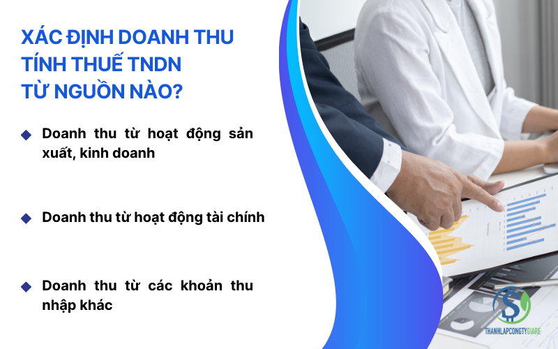 Xác định doanh thu tính thuế TNDN từ nguồn nào?