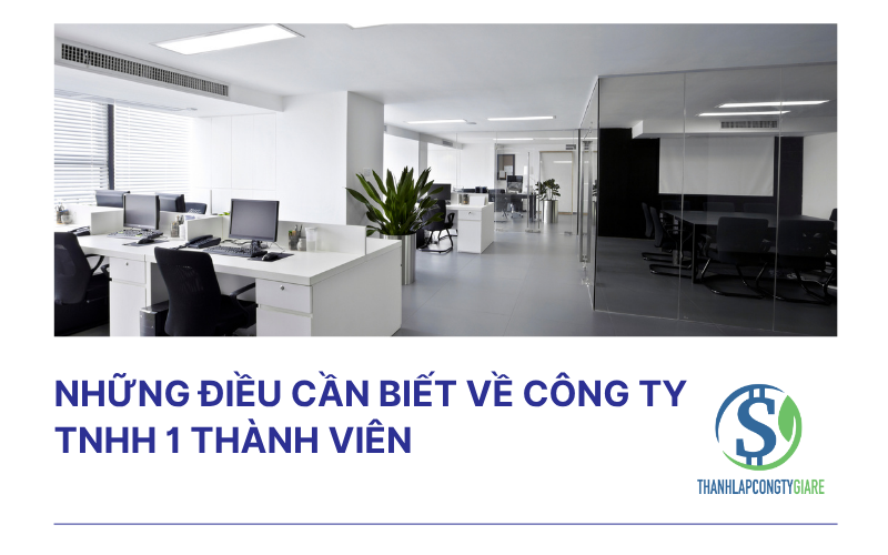 Những điều cần biết về Công ty TNHH 1 thành viên