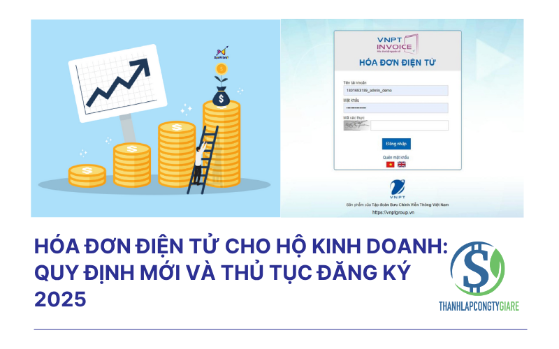 Hóa đơn điện tử cho hộ kinh doanh: Quy định mới và thủ tục đăng ký 2025